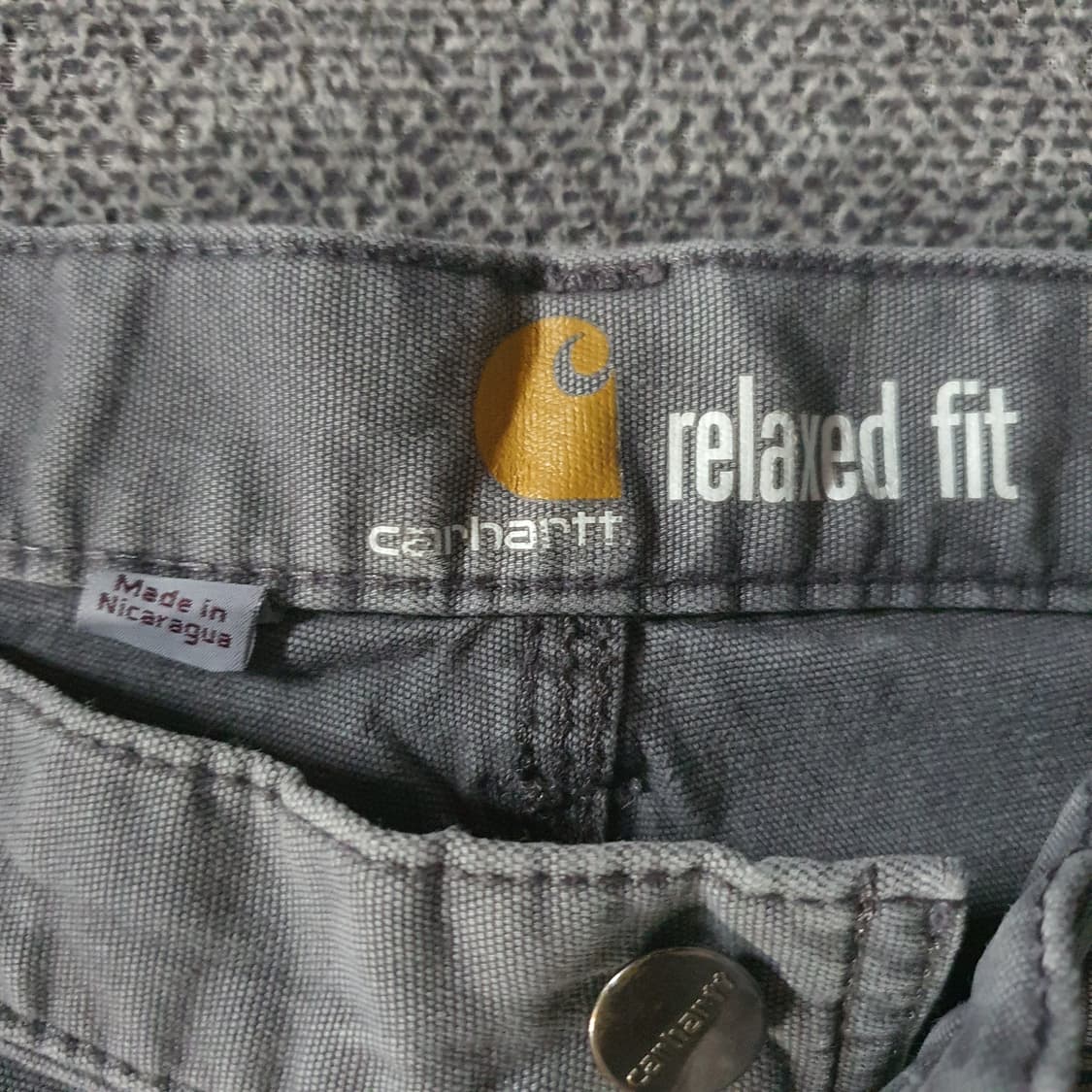 칼하트Rigby Relaxed Fit Canvas Work Pant  n 상품이미지4