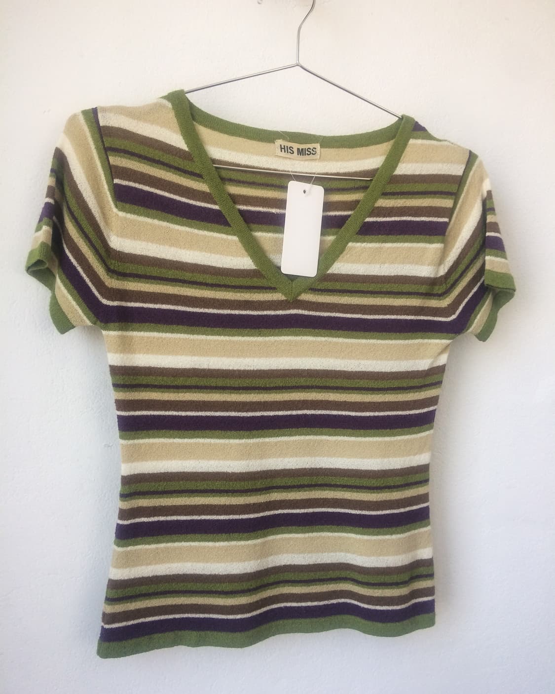 stripe pattern knit 상품이미지3