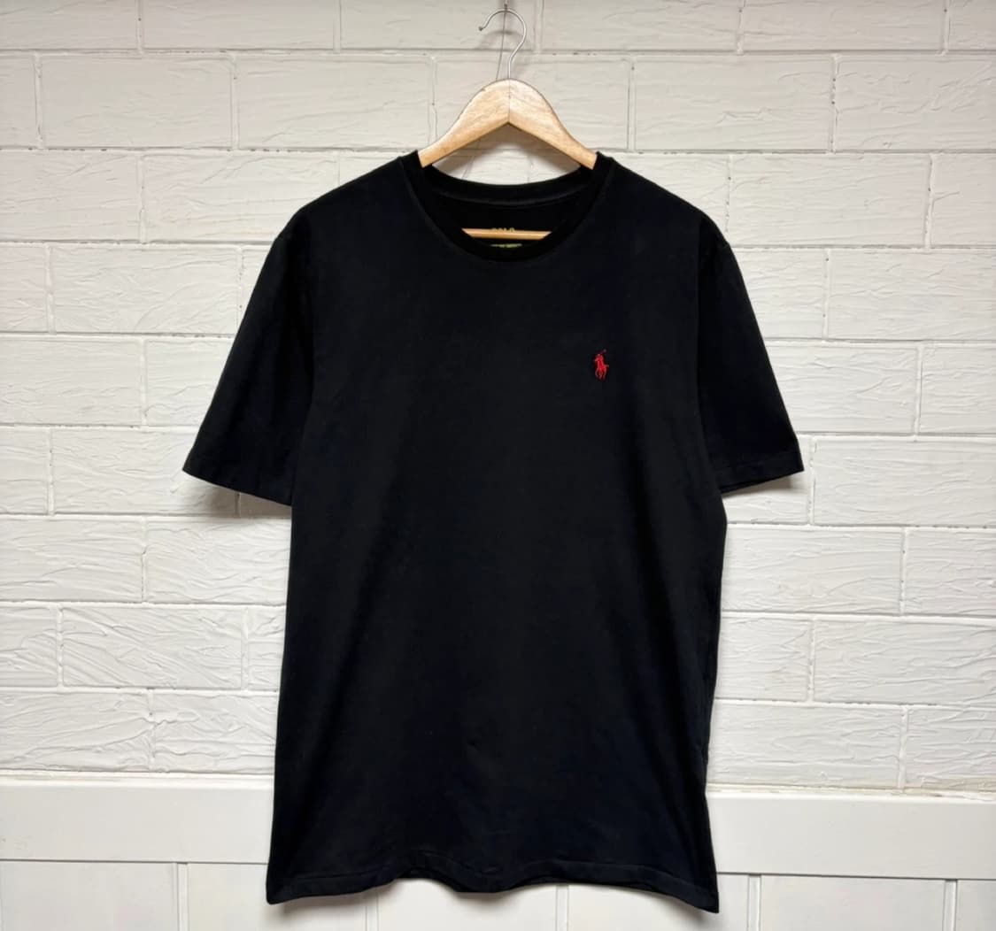 폴로 랄프로렌 블랙반팔티 XL 상품이미지1