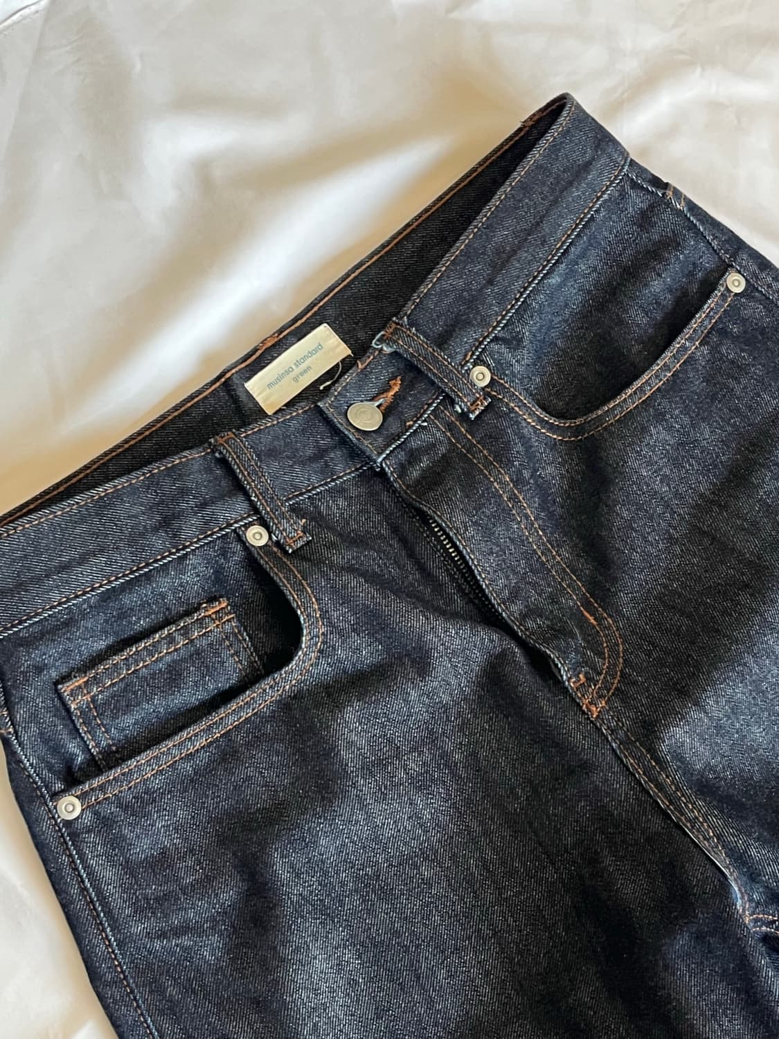 [30]무신사 스탠다드 딥 인디고 데님 상품이미지2