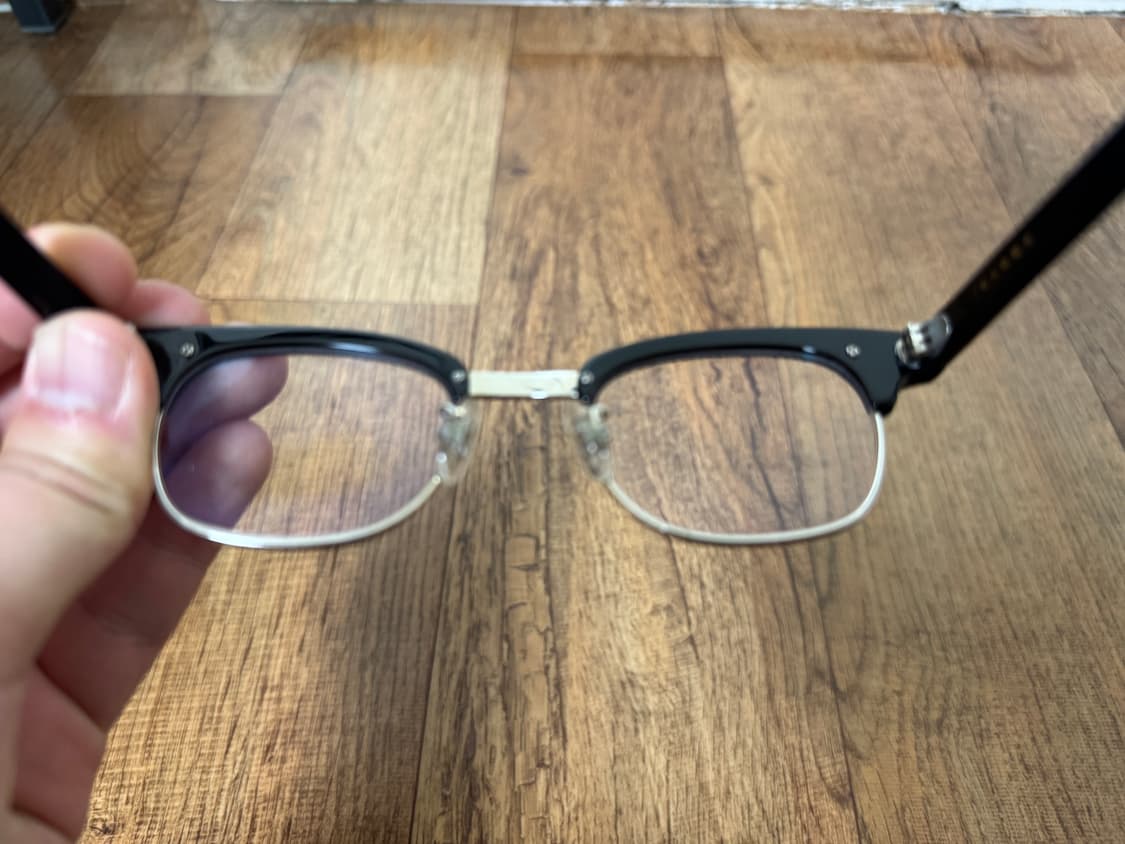 [FREE] 백산안경 린디브로우 하금테 블랙/실버 상품이미지3