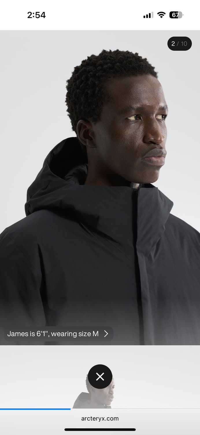 아크테릭스 베일런스  ALTUS DOWN JACKET 상품이미지2