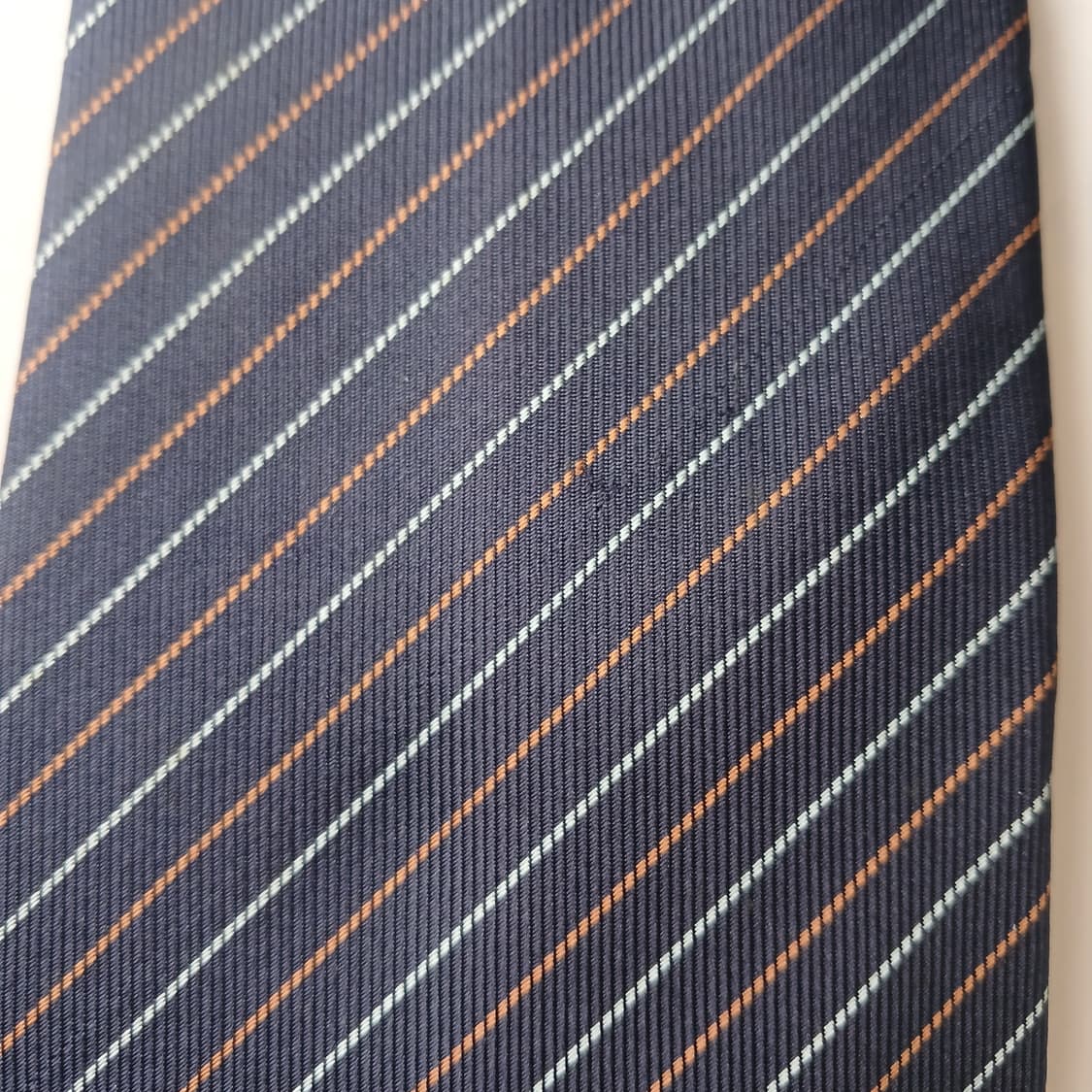 아쿠아스큐텀 넥타이 네이비 스트라이프 9CM A등급 A19774 상품이미지8