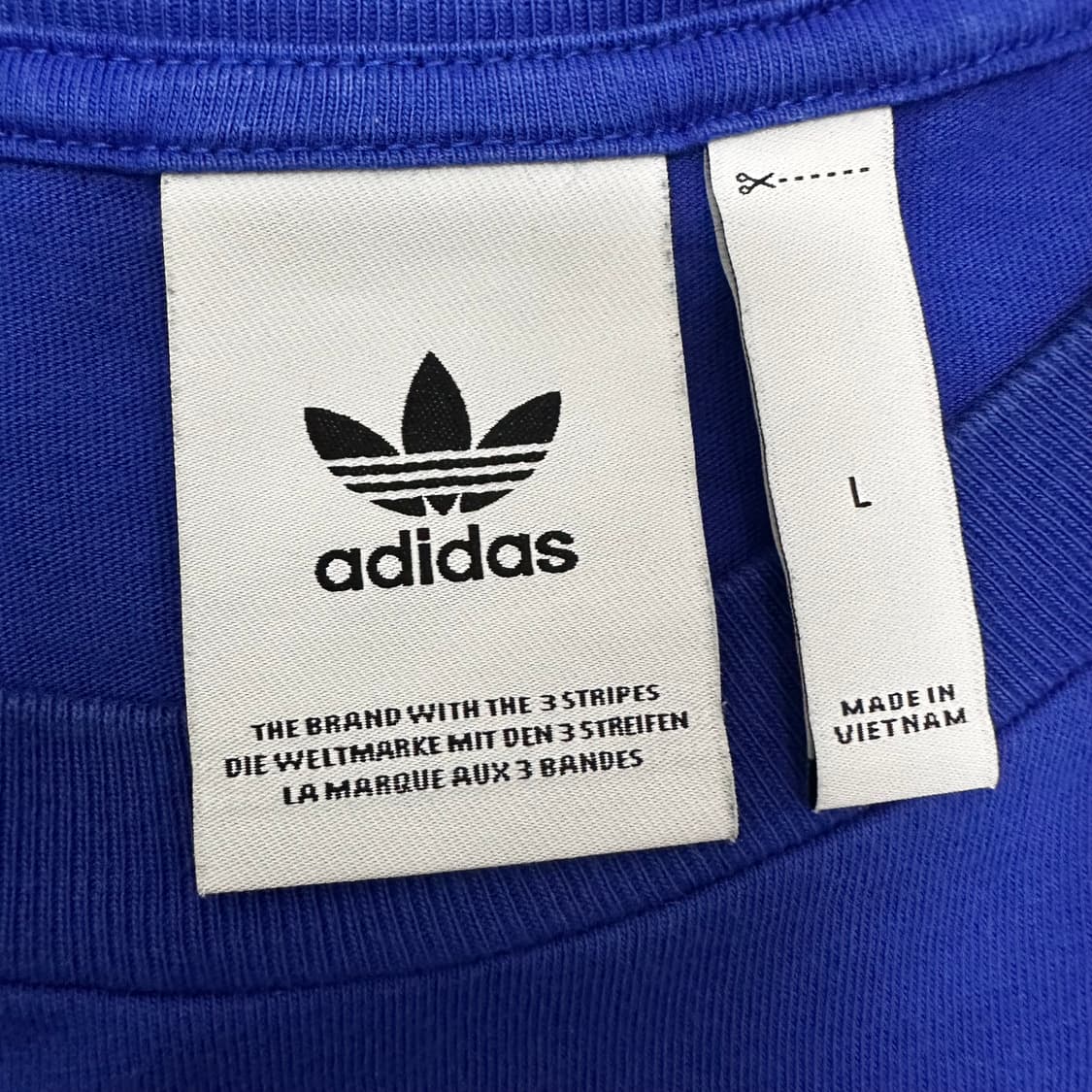 아디다스 반팔티셔츠 블루 L 상품이미지5