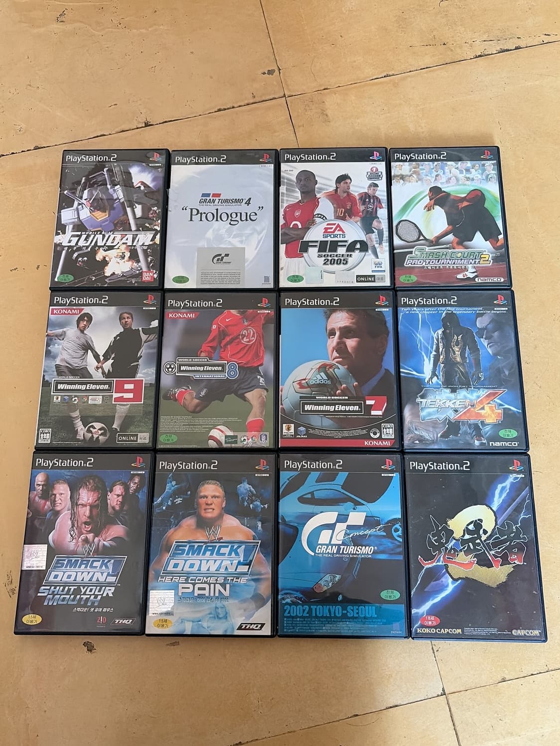PS2 플스2 게임 타이틀 12종 + 정품 메모리카드 일괄 판매 상품이미지1