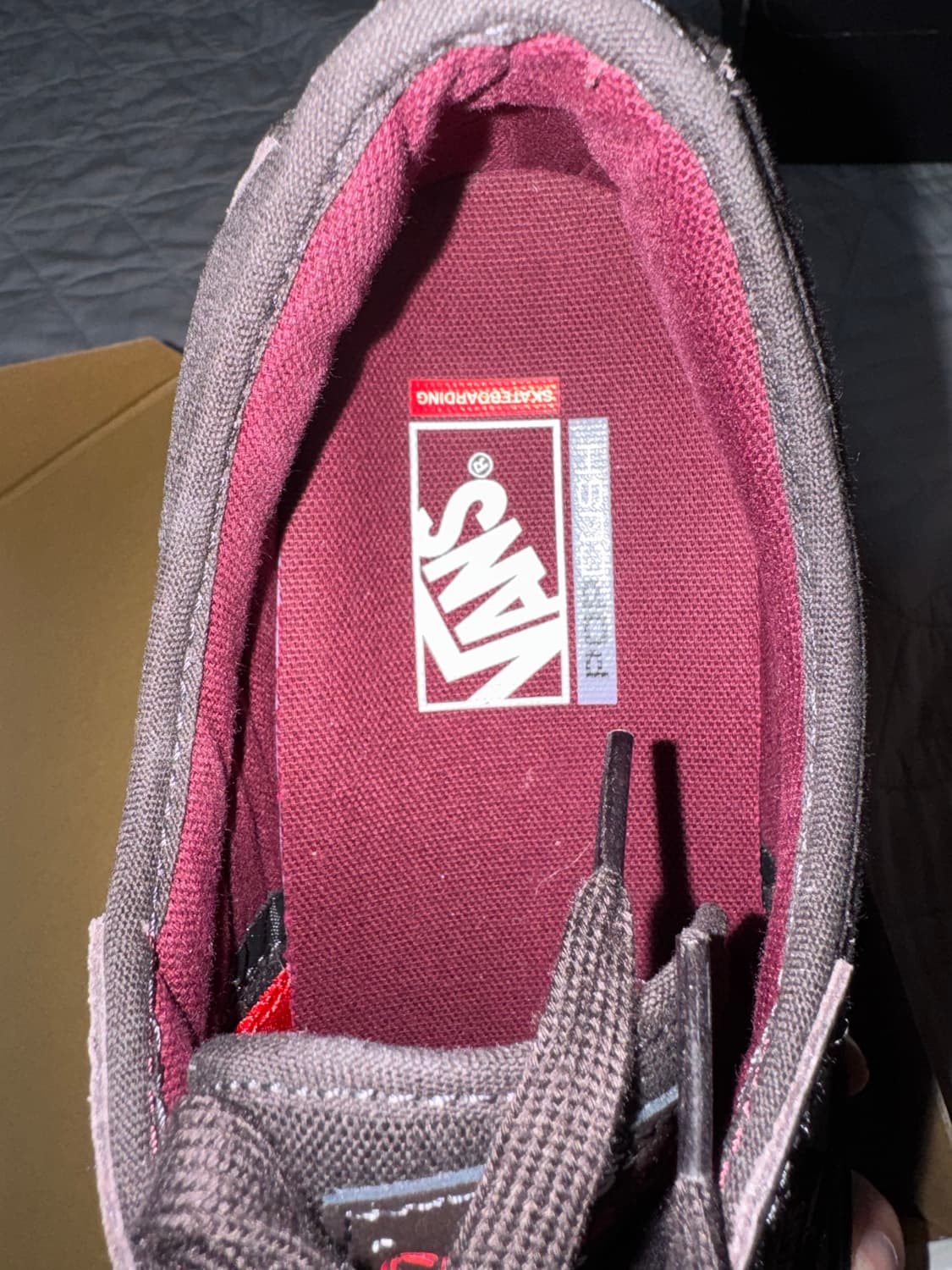 반스 스케이트 다크브라운 285 상품이미지3