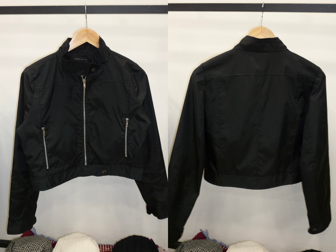 Black crop jacket 상품이미지6