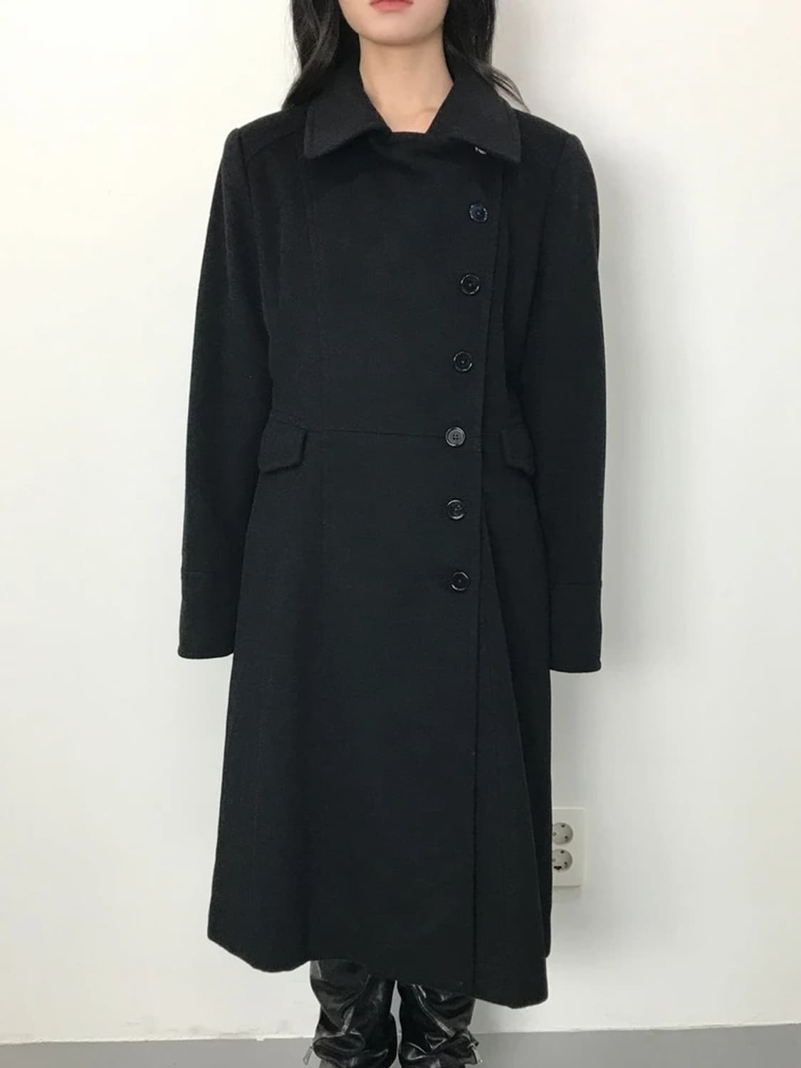 MEMORY Wool Blend Long Coat 상품이미지2