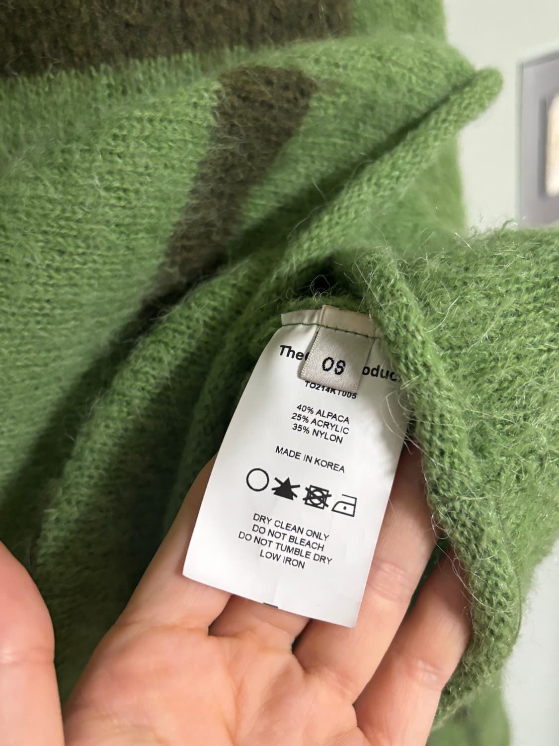 더오픈프로덕트 알파카 니트 상품이미지4