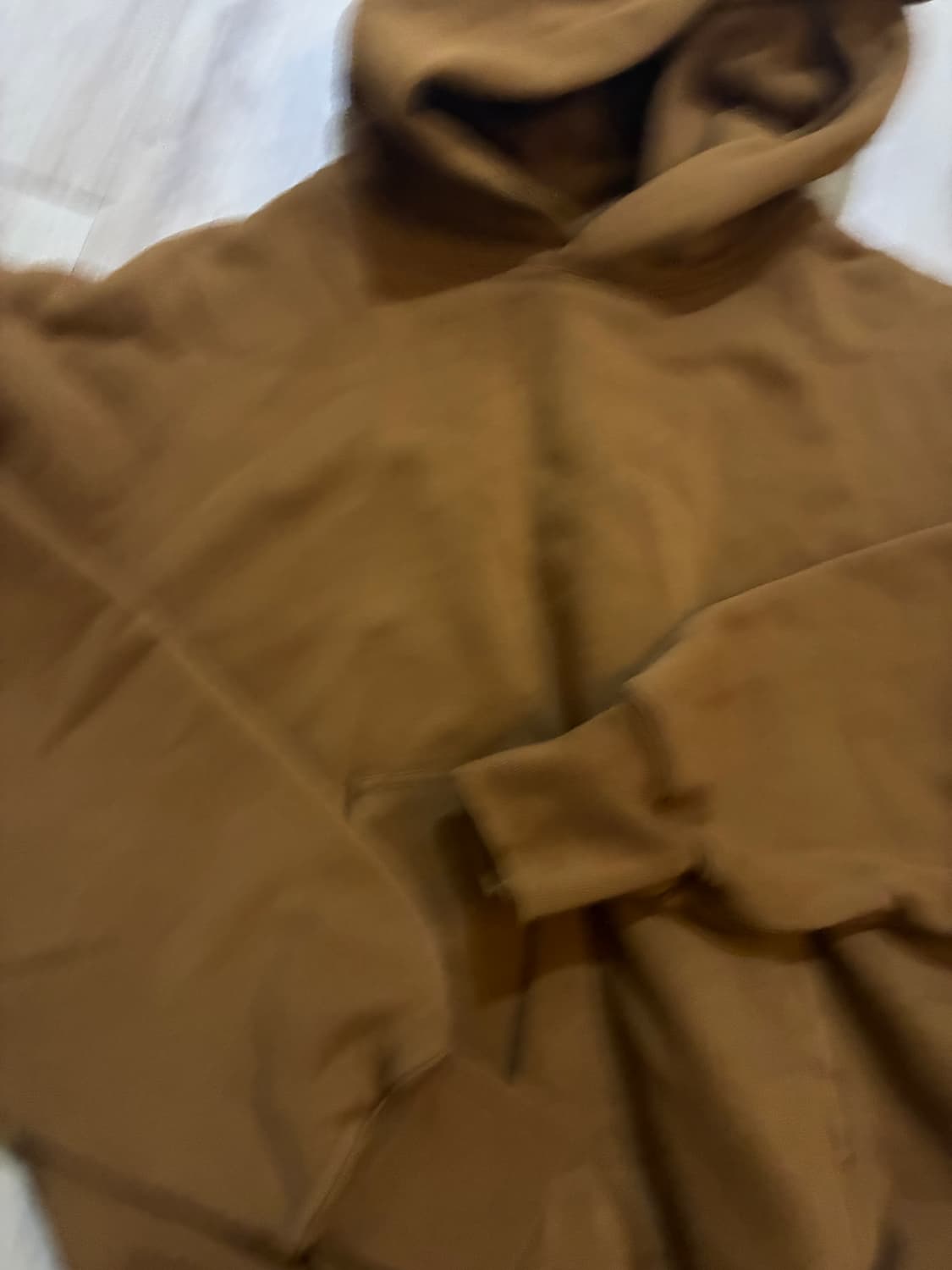 이지갭 yzy 후드티 라이트브라운 s 상품이미지3