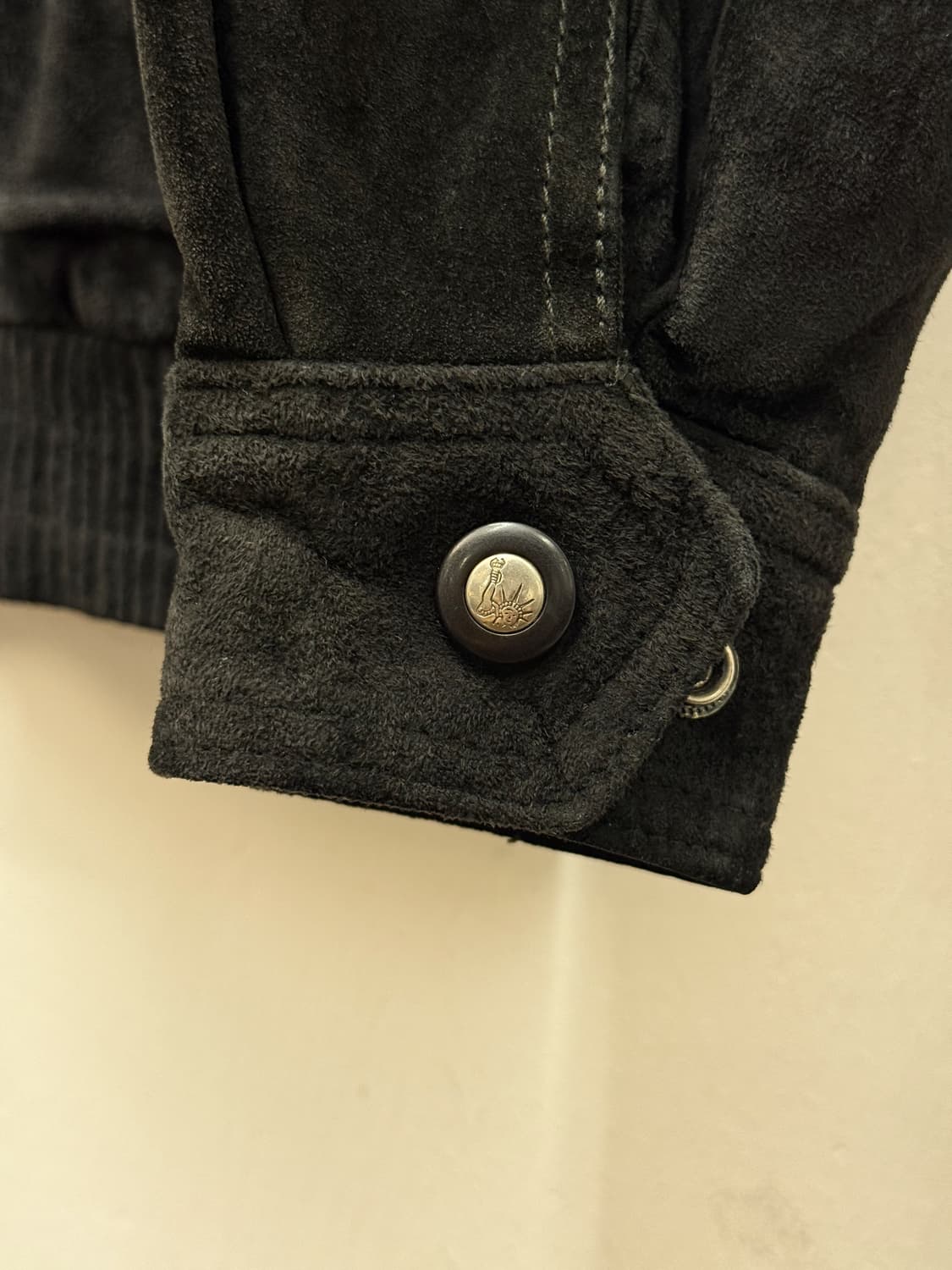 SubUrban Leather Suede Bomber Jacket 상품이미지6