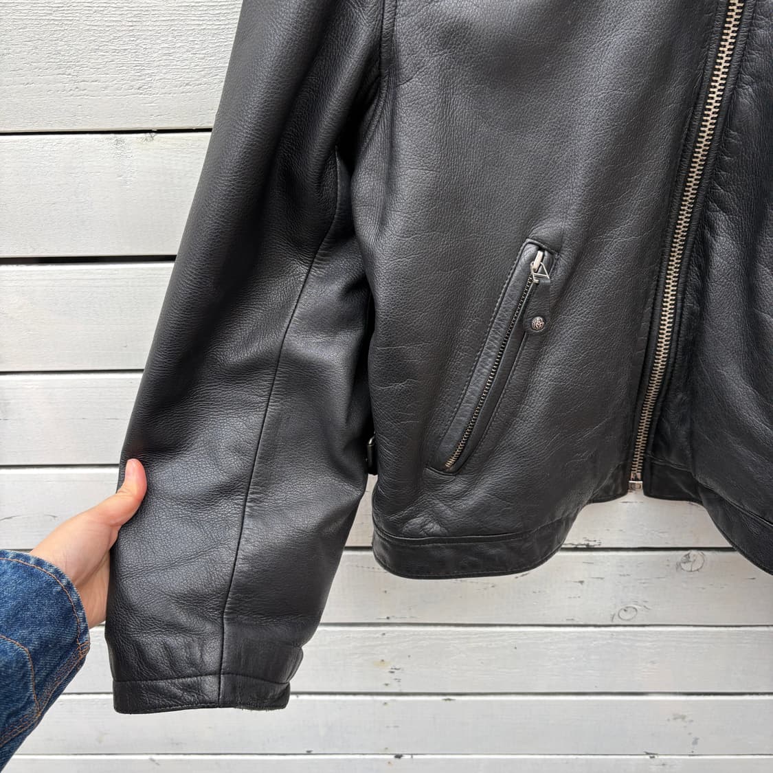 Get Used 90s 겟유즈드 빈티지 레더 가죽 자켓 상품이미지4