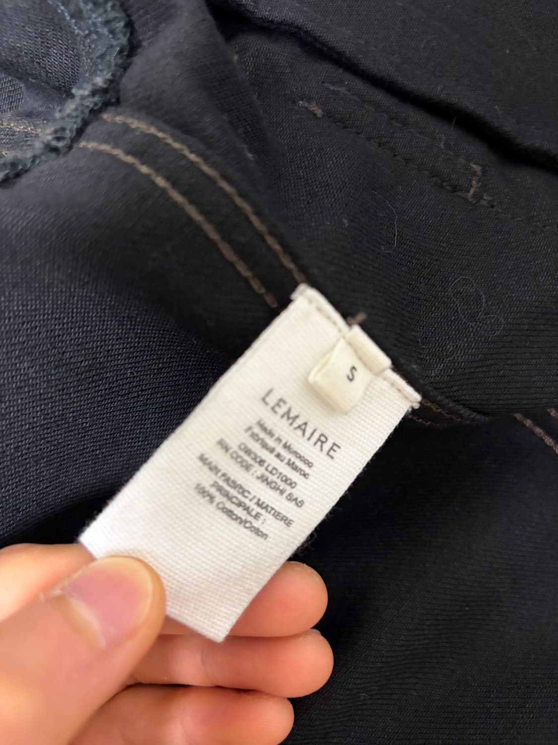 르메르 23ss 박시자켓 블랙 상품이미지2