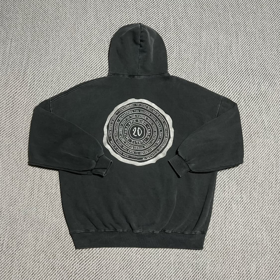 [XXL] 에픽하이 20주년 굿즈 피그먼트 후드티 상품이미지1