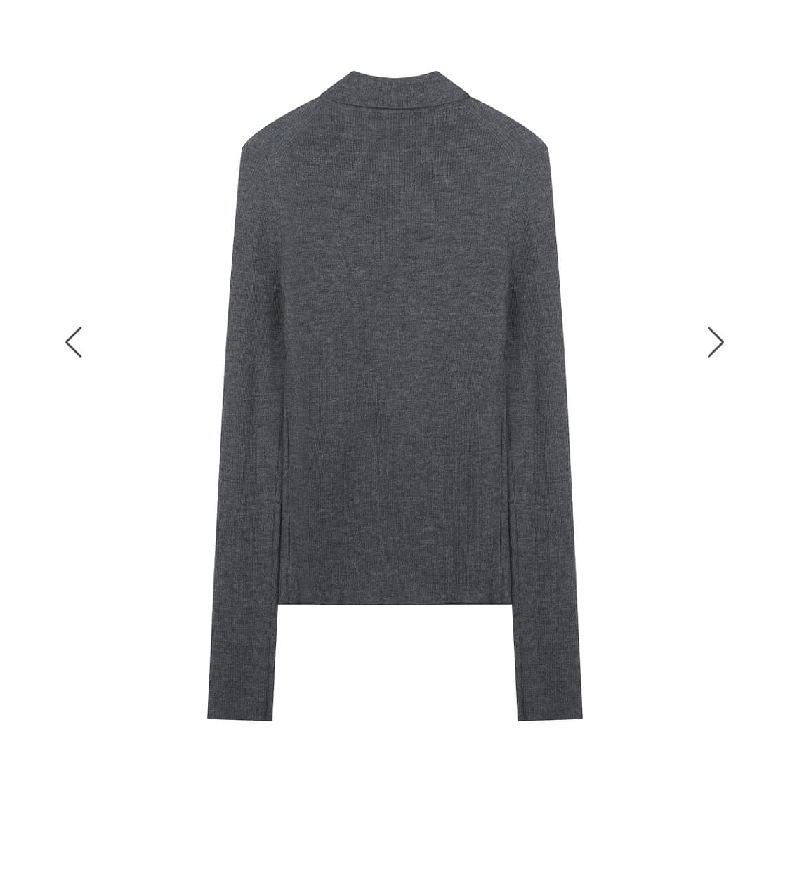 re.w flow soft pk knit  Charcoal 새상품(s) 상품이미지2