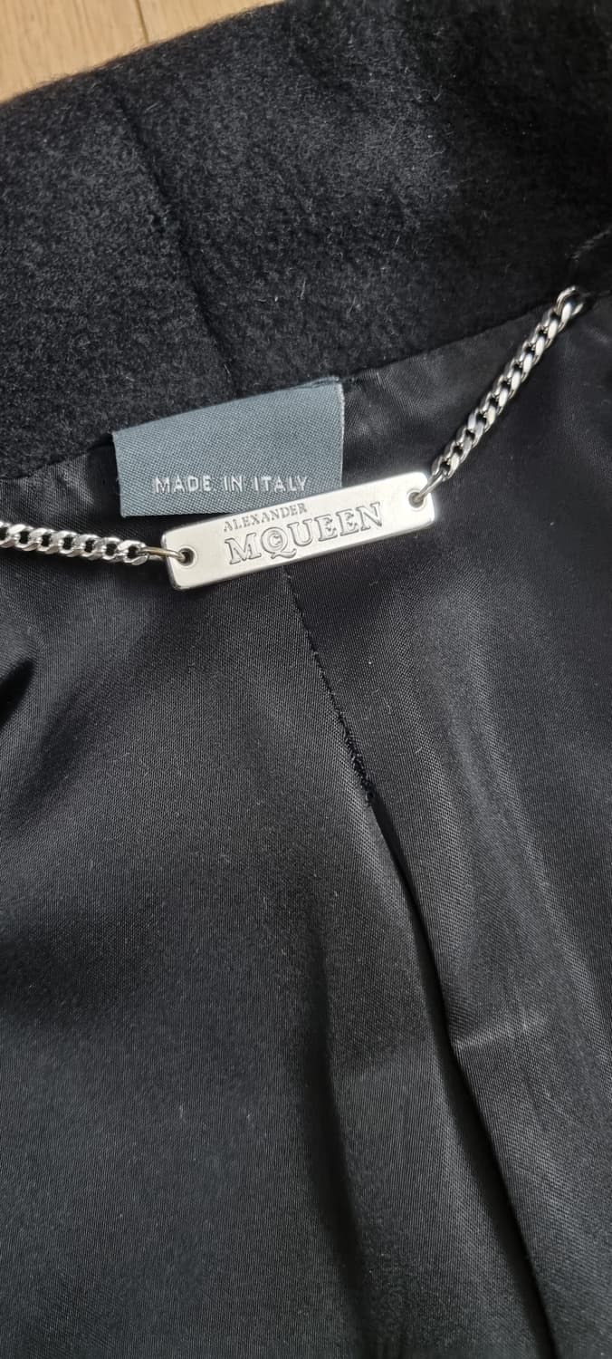 알렉산더맥퀸 캐시미어 100 코트 M _ 여성, 내용 확인 상품이미지8