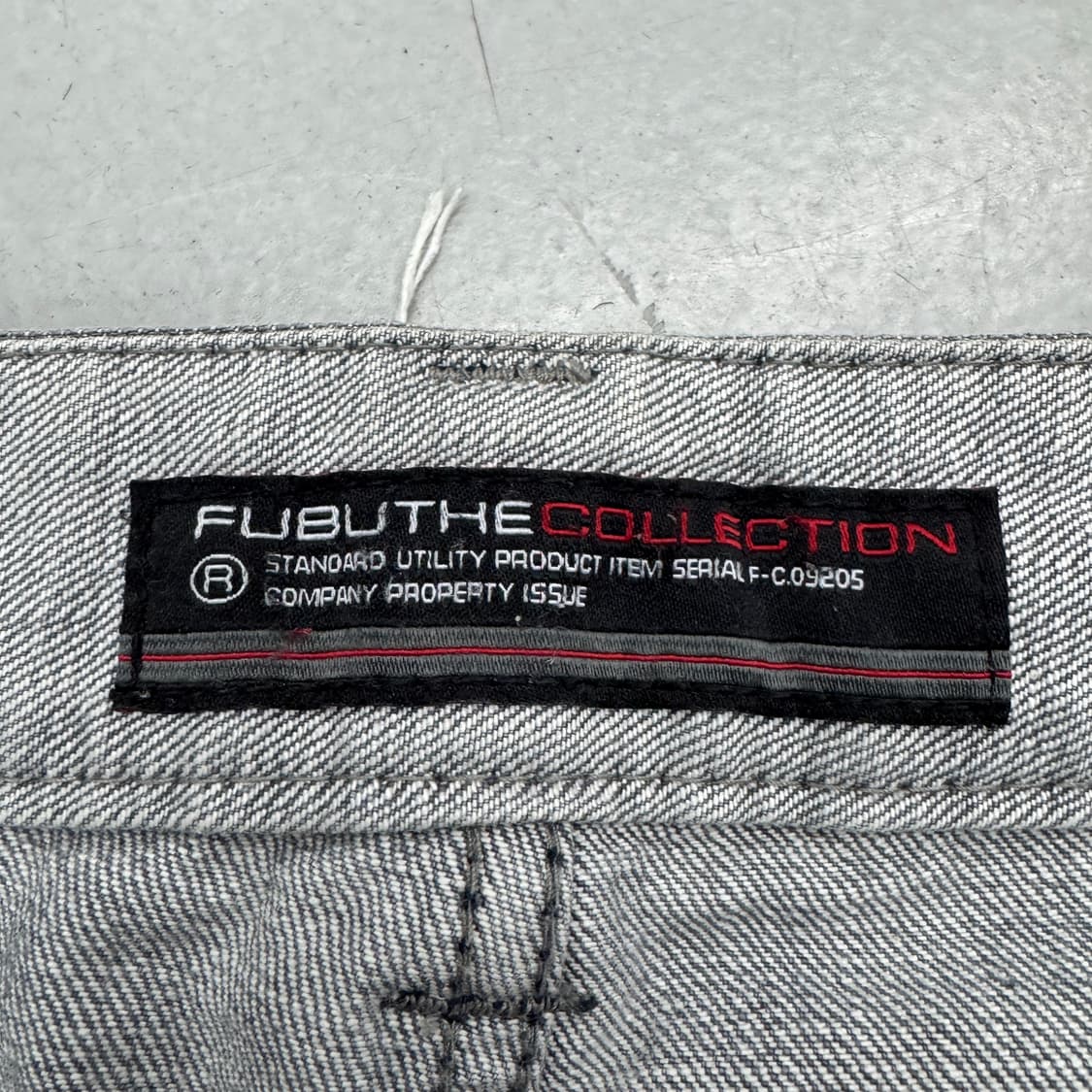 FUBU 후부 올드스쿨 워싱 데님팬츠 상품이미지8