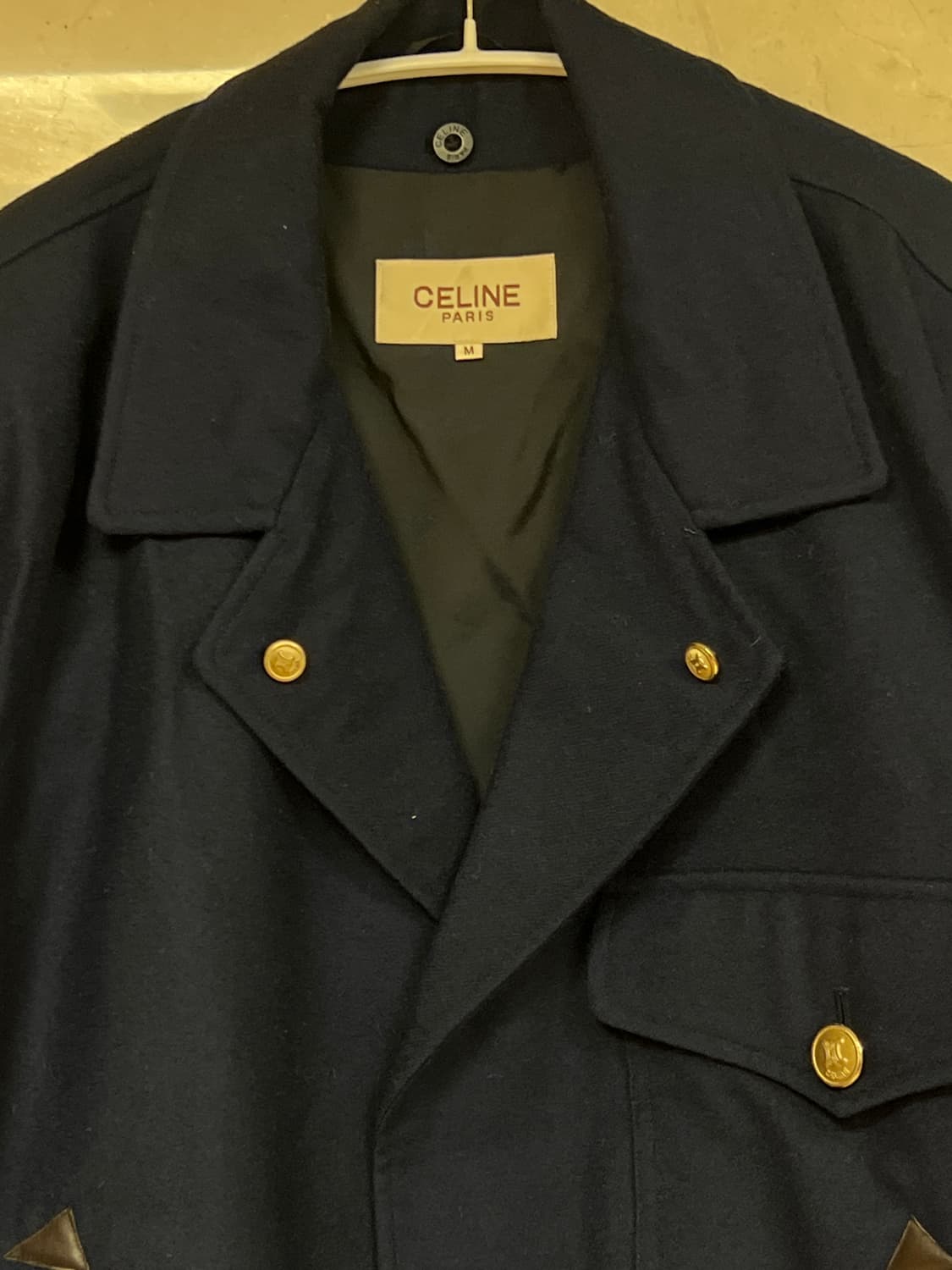 셀린느 빈티지 블루종자켓  상품이미지2