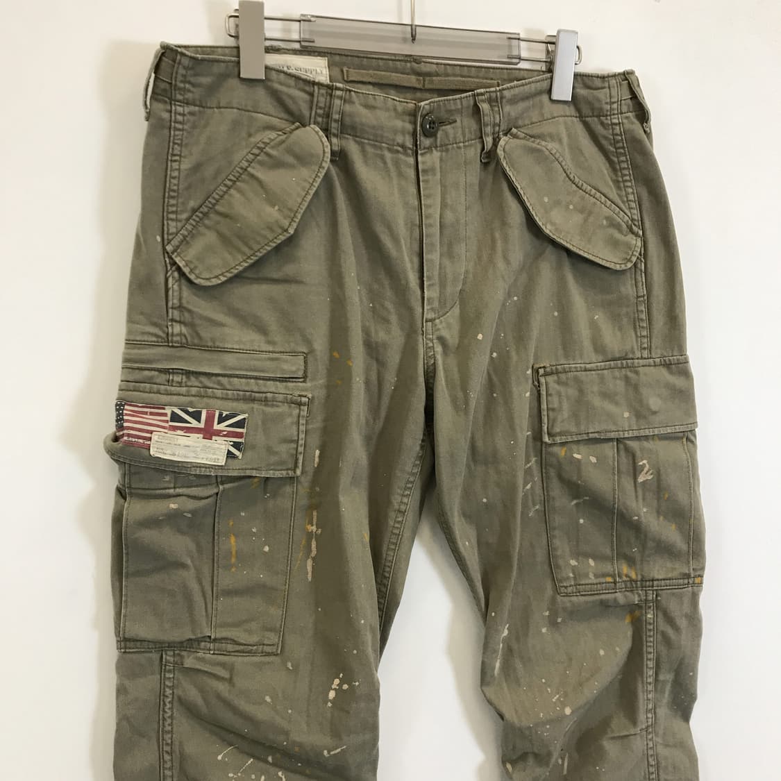 폴로 랄프로렌 데님앤서플라이 페인팅 카고팬츠 [32x32] 상품이미지2