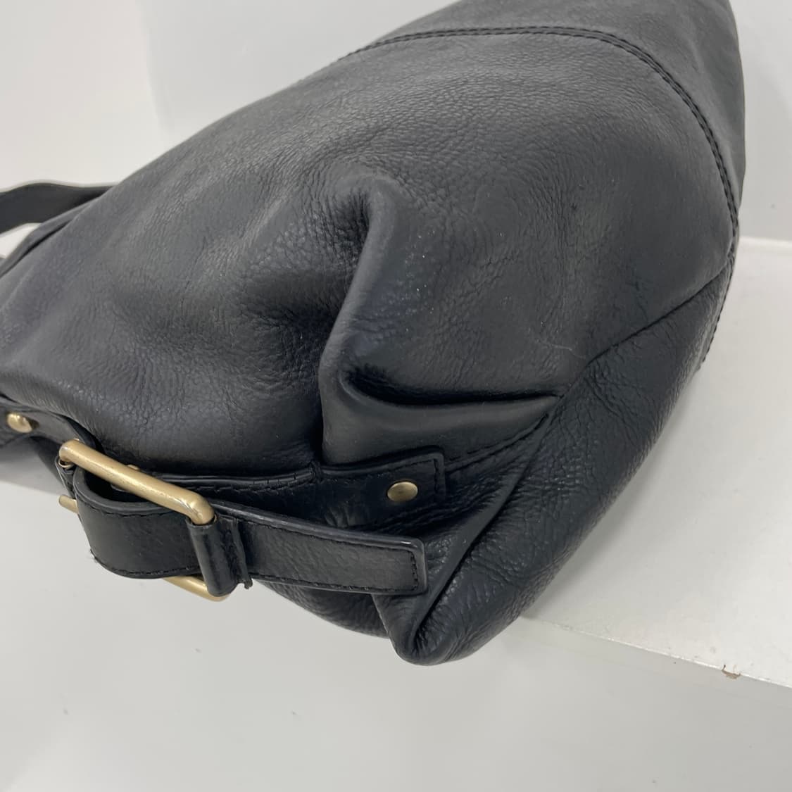 지방시 블랙 레더 나이팅게일 토트백 상품이미지6