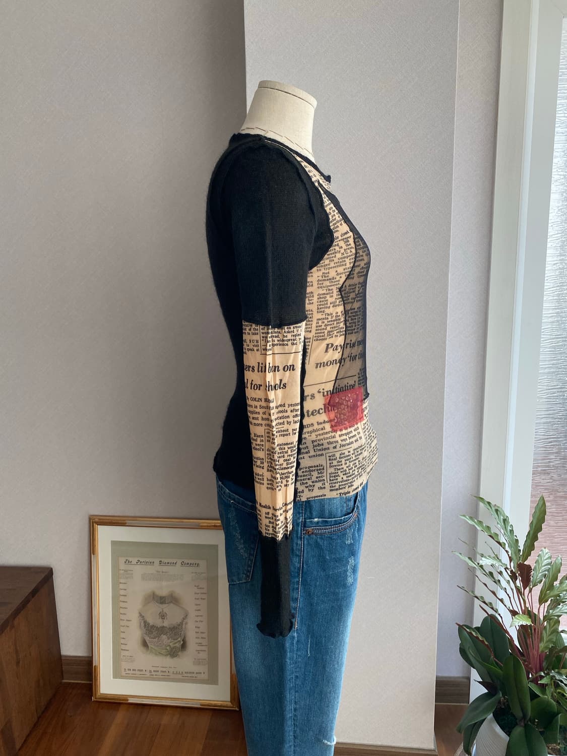 쟝폴고띠에 니트(S) 상품이미지5