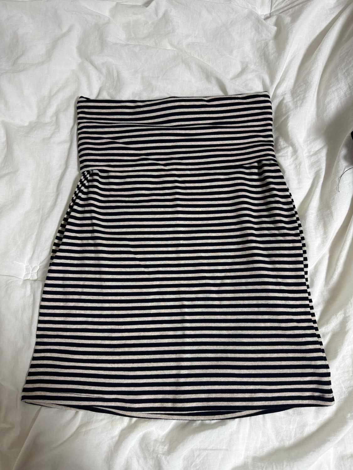 파르티멘토 우먼 스트라이프 미디스커트 상품이미지3