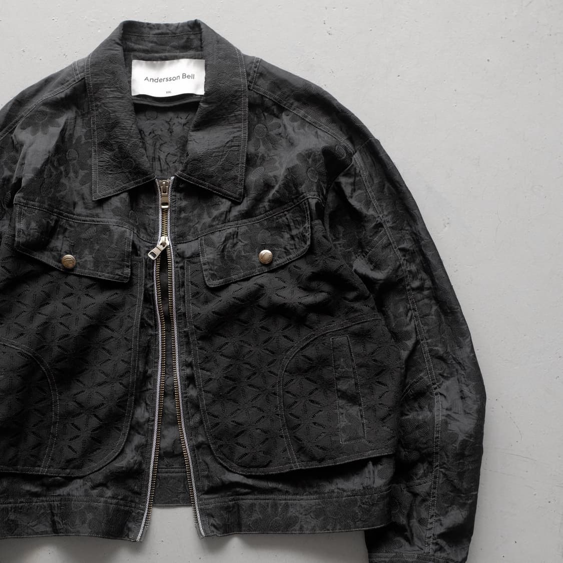 Andersson Bell Flower Sheer Jacket 상품이미지1