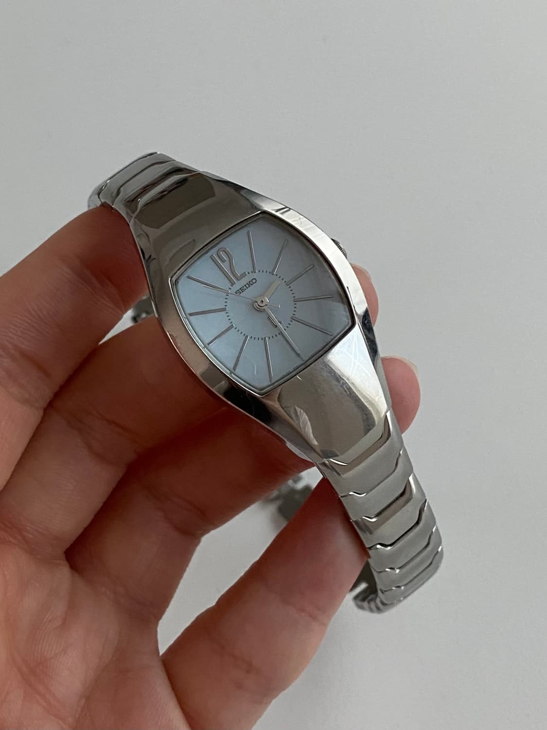 Seiko 세이코 쉘 실버 사파이어 레이디스 상품이미지3