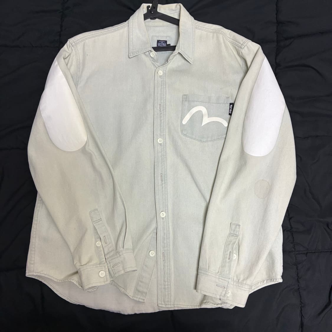 에비수 데님셔츠 상품이미지1