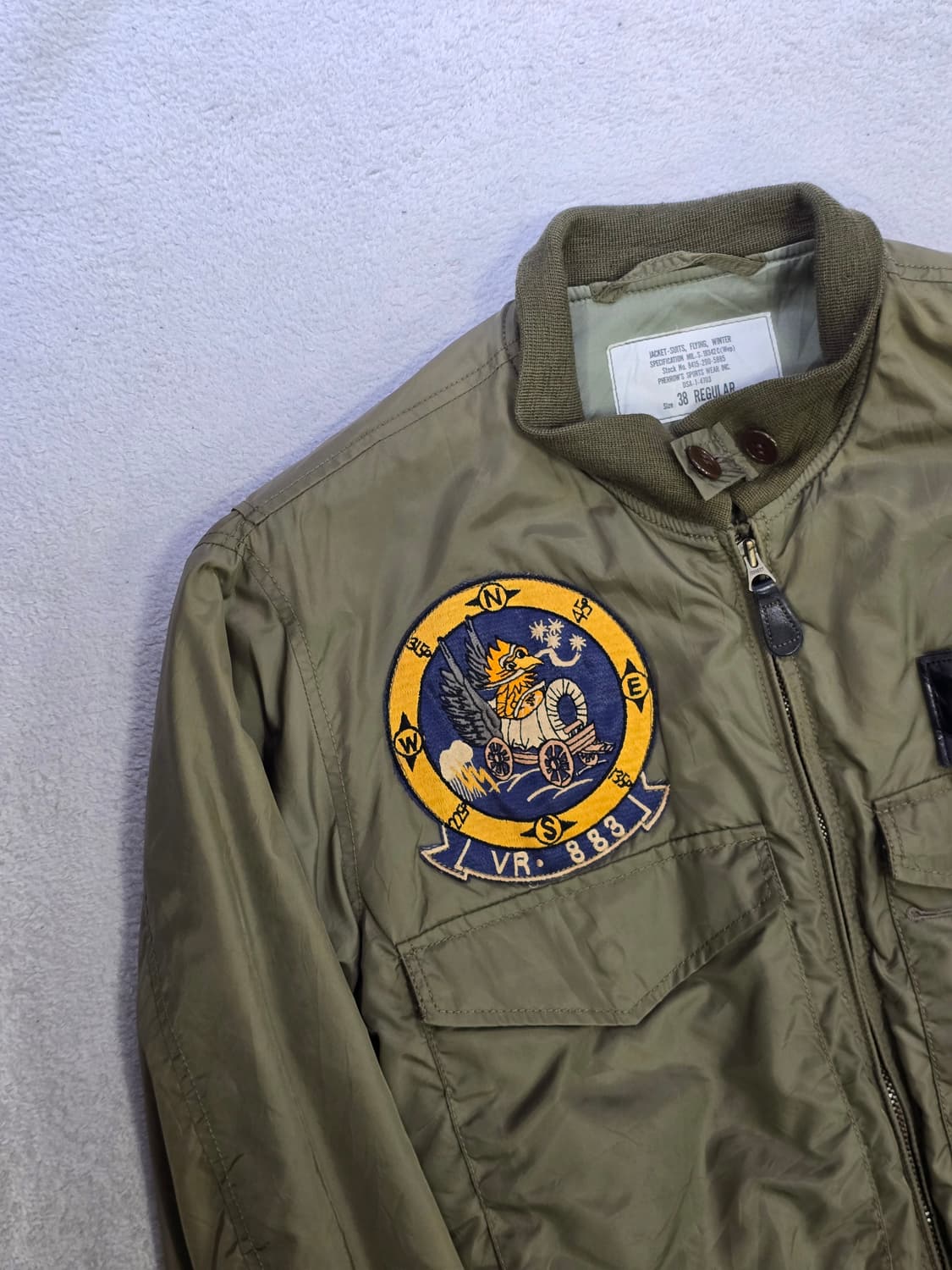 Pherrow's 페로우즈 플라잉 자켓 38사이즈 상품이미지1