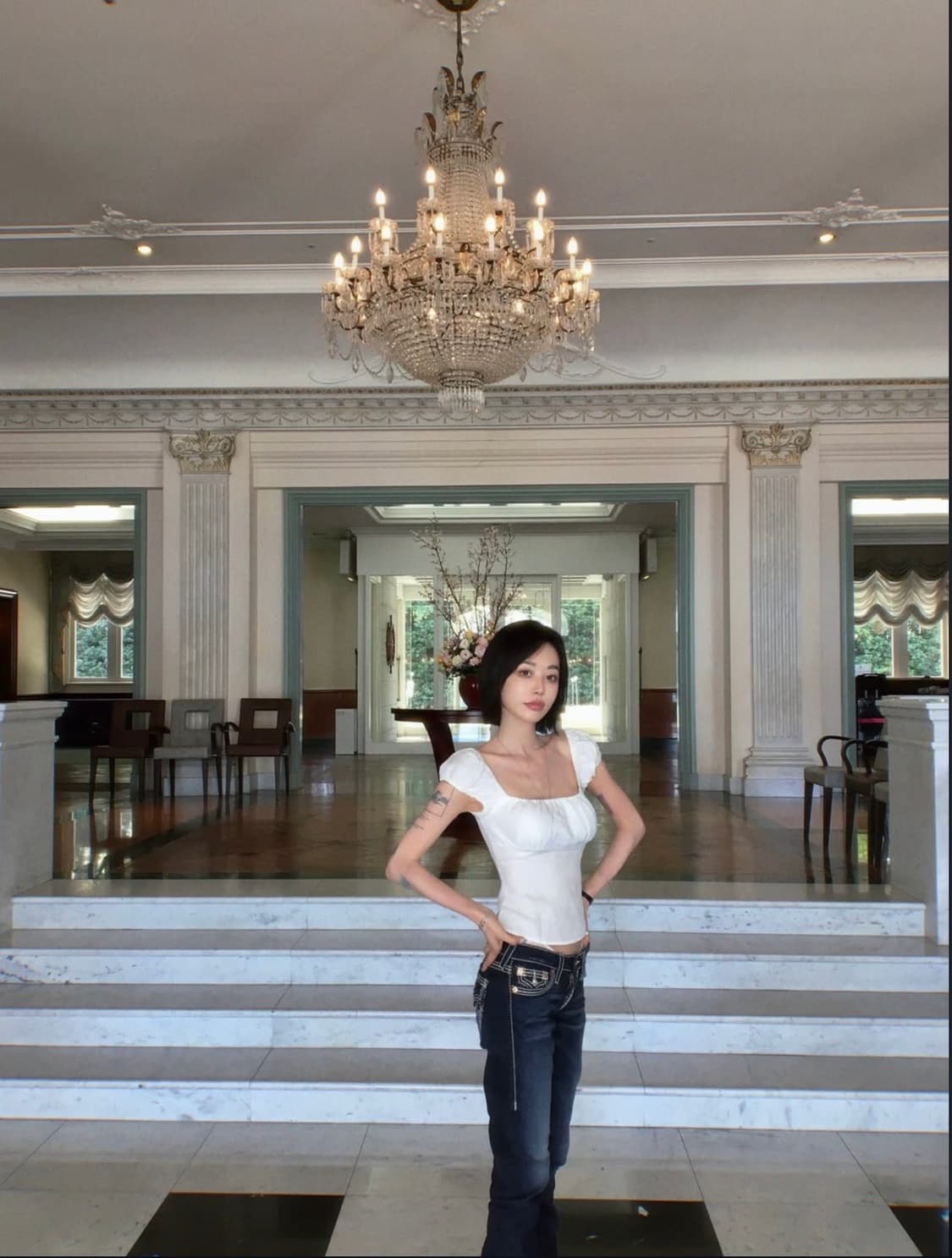 Pale Jade Square Neck Puff BL - Basic 상품이미지9