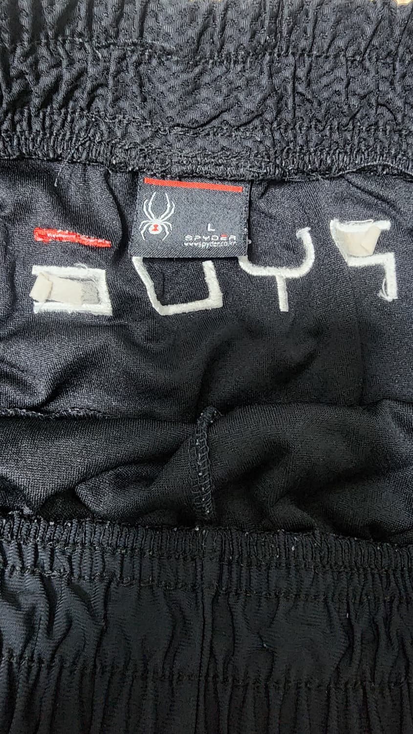 스파이더 트레이닝 바지 블랙 L 상품이미지3