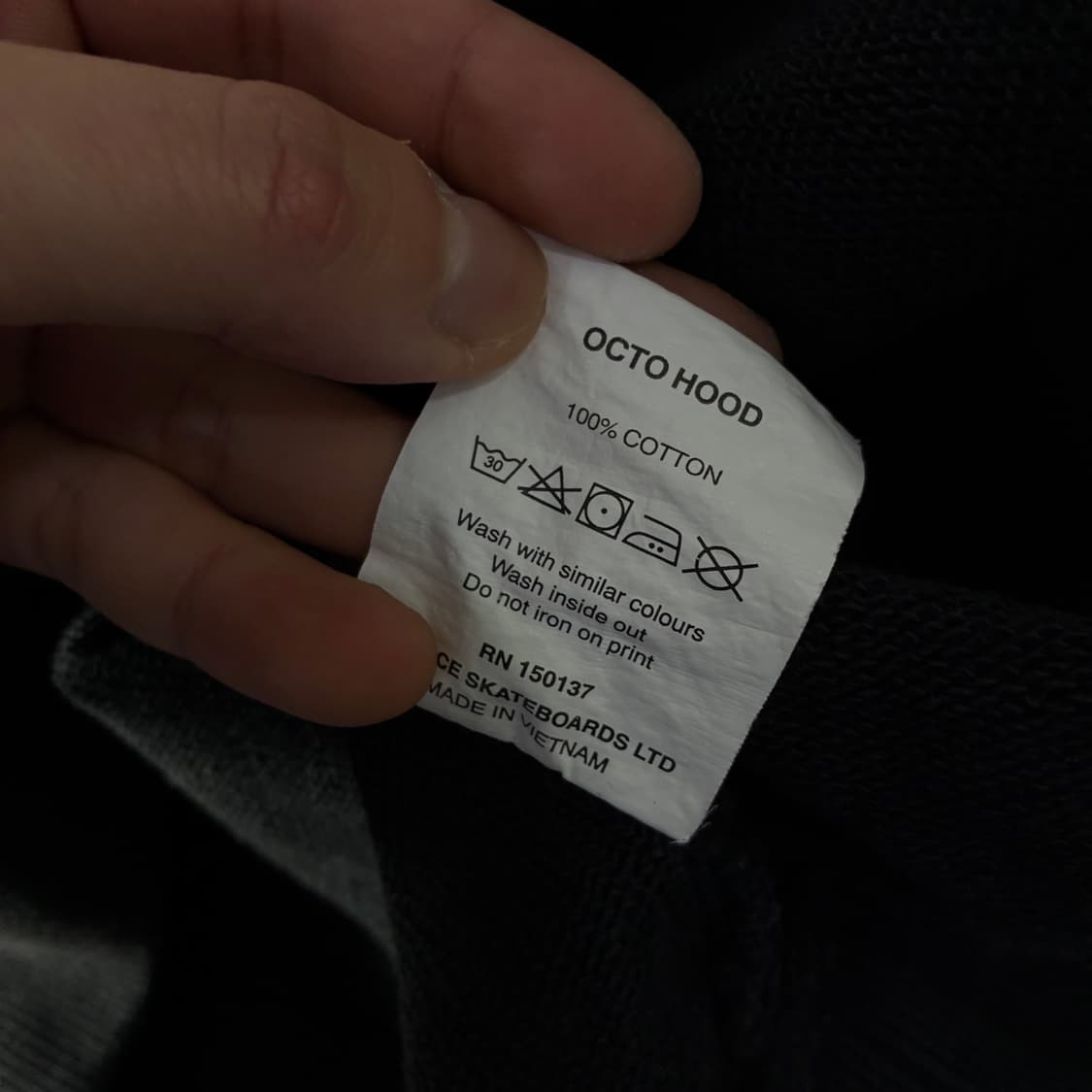 Palace  팔라스 옥토 포레스트 블랙 후드티 상품이미지6