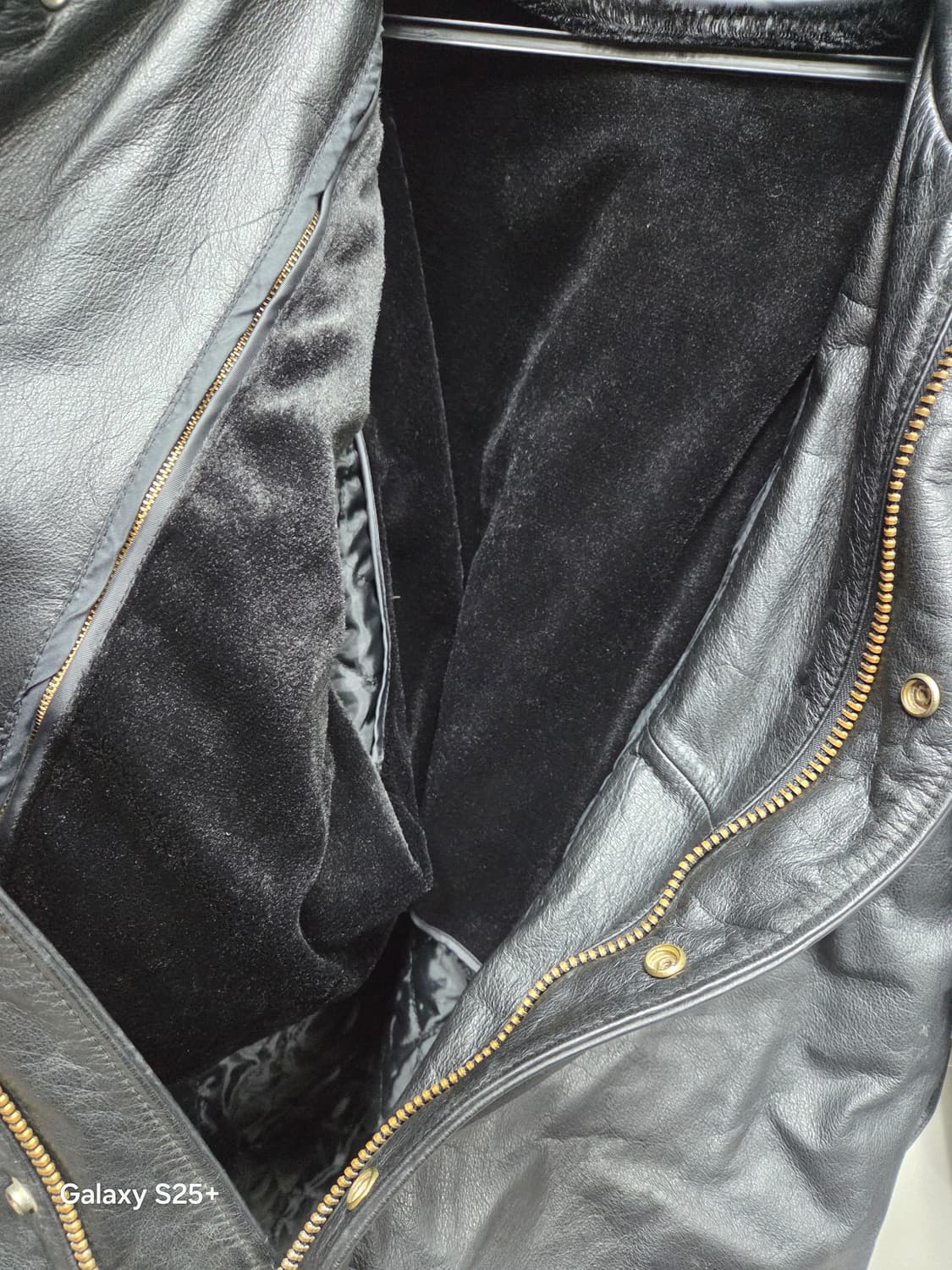 남성   블랙   가죽   자켓 상품이미지5