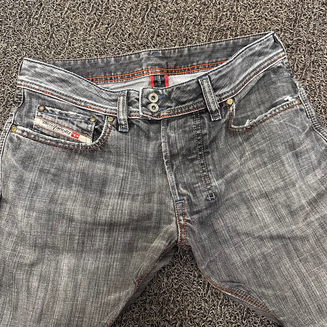 Diesel 디젤 워싱 데님 청바지 팬츠 30인치 상품이미지3