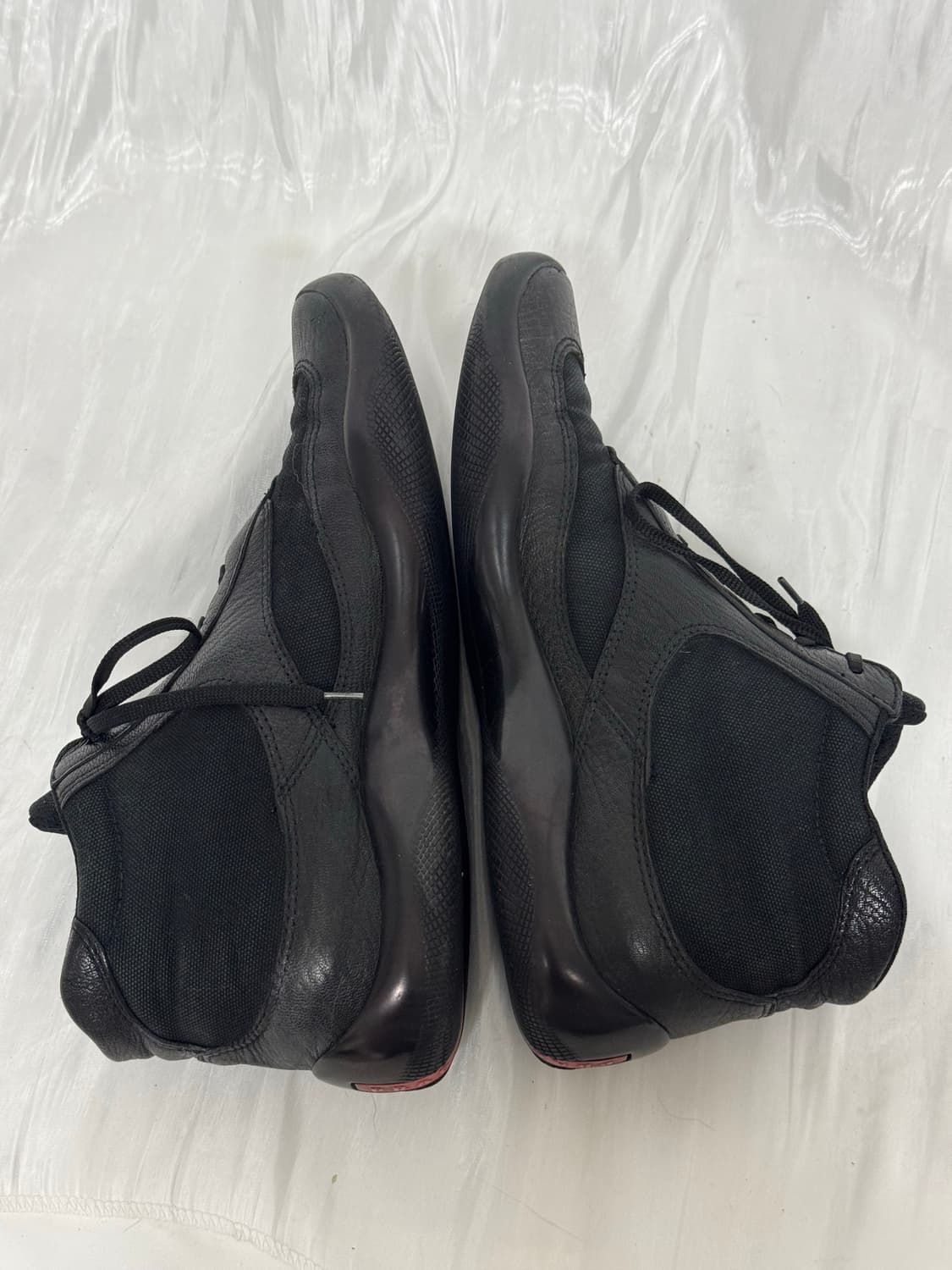 Prada americas cup mid leather sneakers 상품이미지7