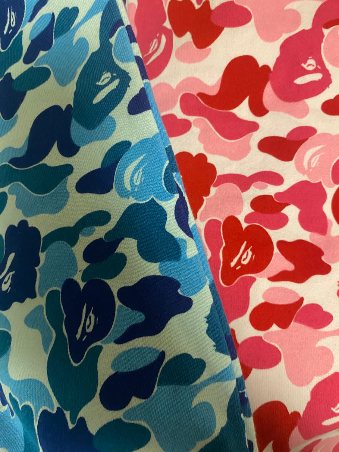 에이프 aape ABC 카모 블루 스웻팬츠 Abathing Ape 2XL 상품이미지1