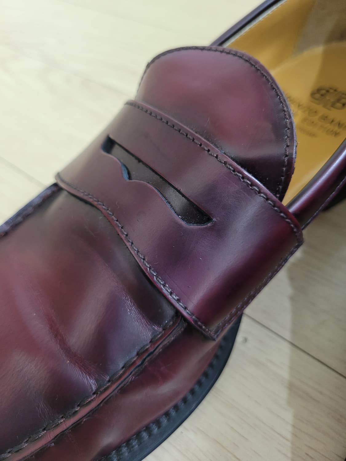 로렌조반피 Lorenzo Banfi 페니로퍼 270 버건디 상품이미지5