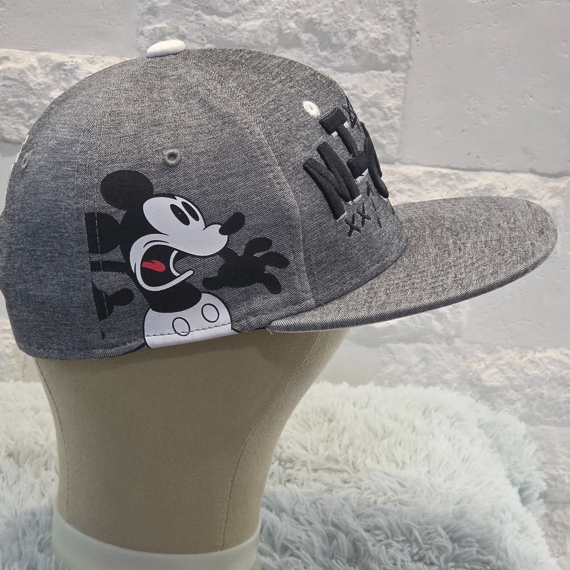 L5-4:디즈니 미키마우스 그레이 스냅백(56-59) 상품이미지5