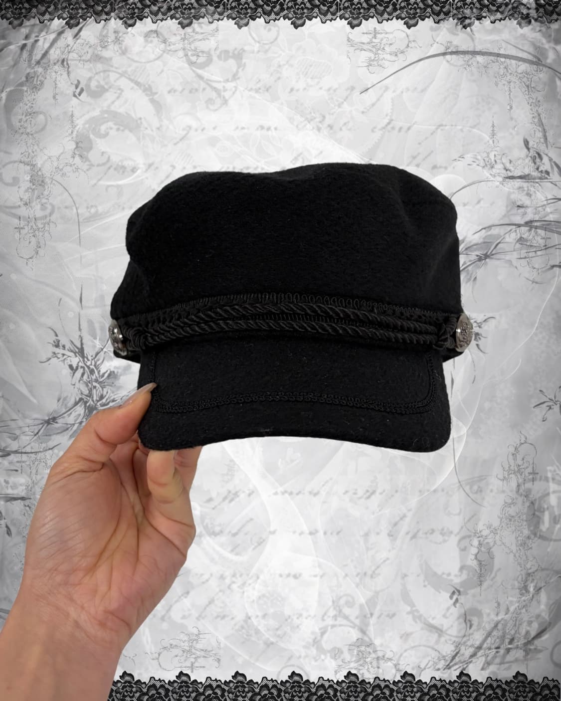 00s 나폴레옹 스타일 갸루펑크 캡 상품이미지2