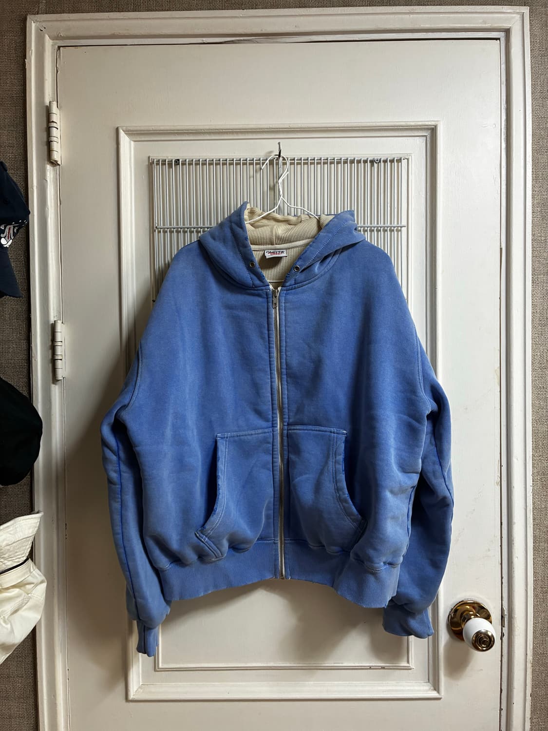 SoberGoods thermal lined full-zip hoodie 상품이미지1