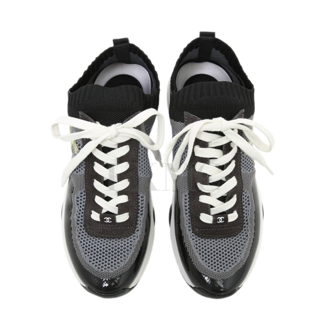 샤넬 믹스드파이버 CC 로고 트레이너 스니커즈 삭스 G36259 상품이미지9