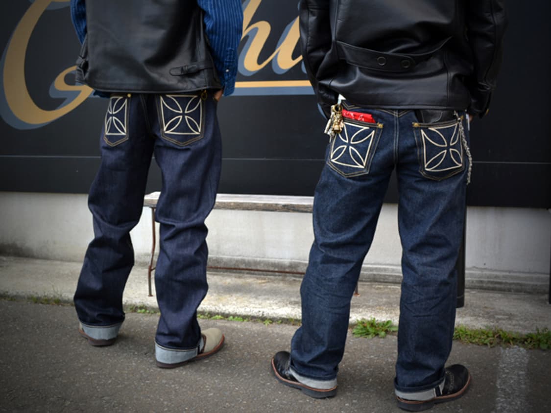 갱스터빌 아이언크로스 데님 상품이미지1