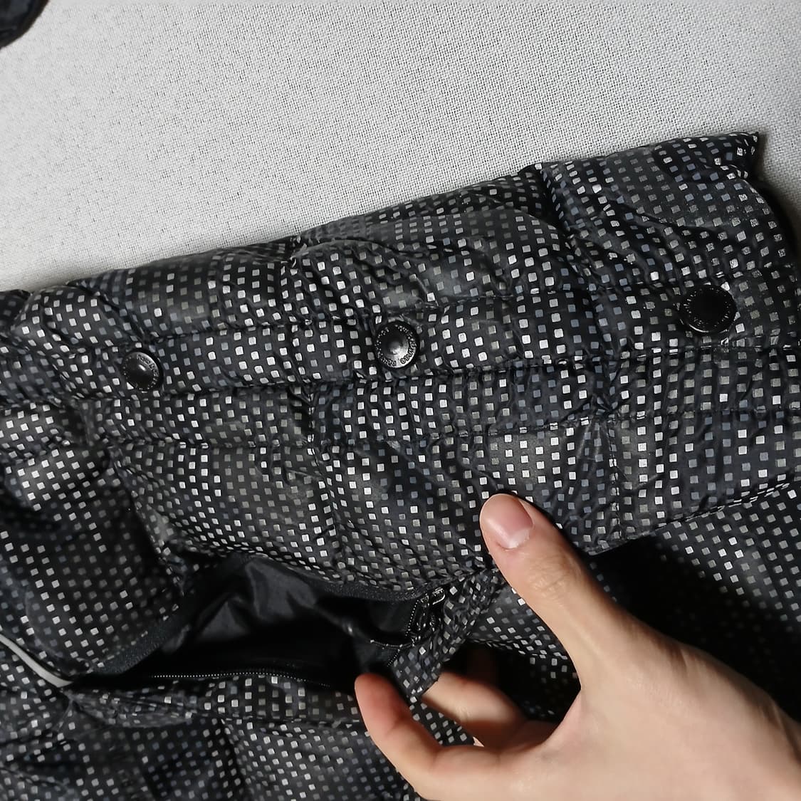 NB 뉴발란스 구스다운 조끼 패딩 레이어드 자켓 상품이미지7