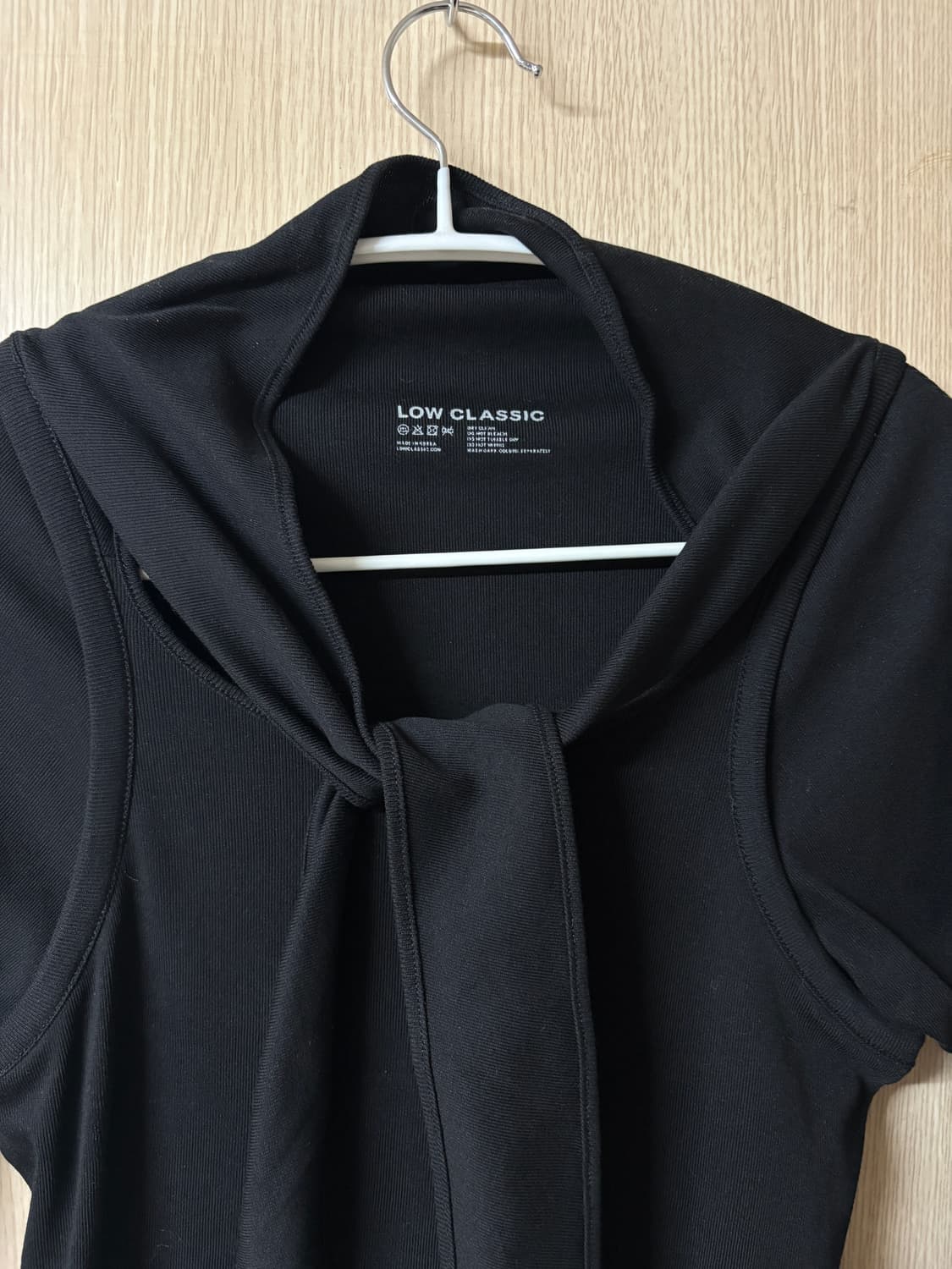 로우클래식 스카프 저지 탑 상품이미지3