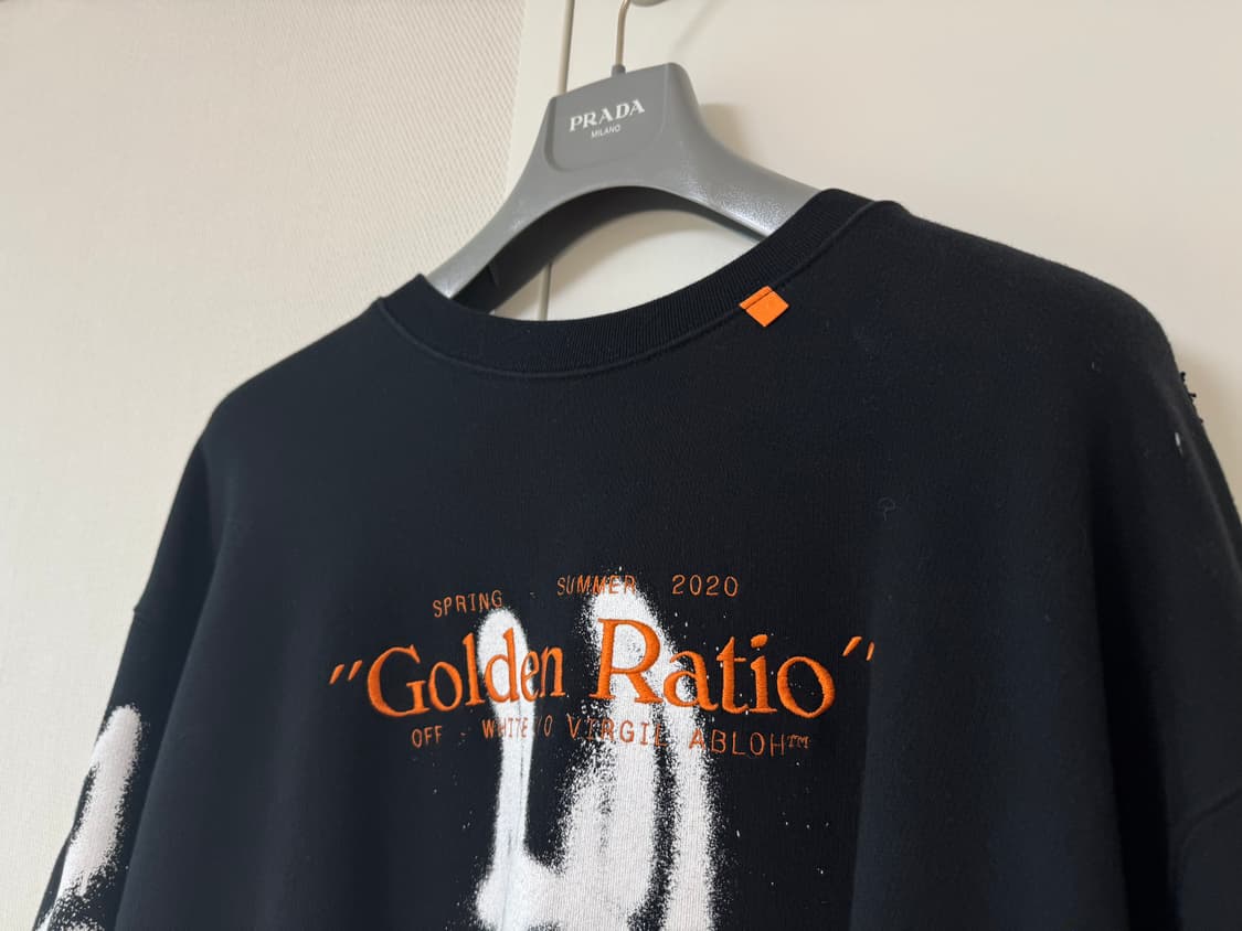 오프화이트 Golden Ratio  롱슬리브  상품이미지5