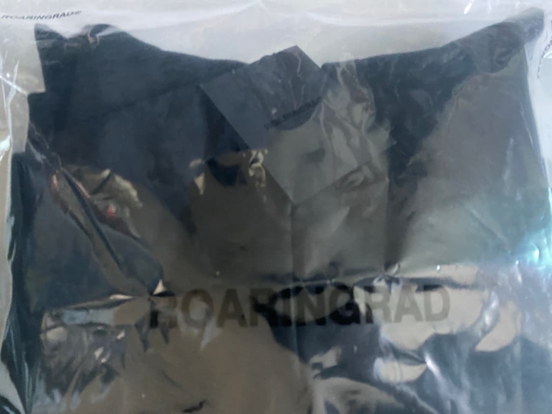 로어링라드 에센셜 오버 후드 집업 블랙 상품이미지2