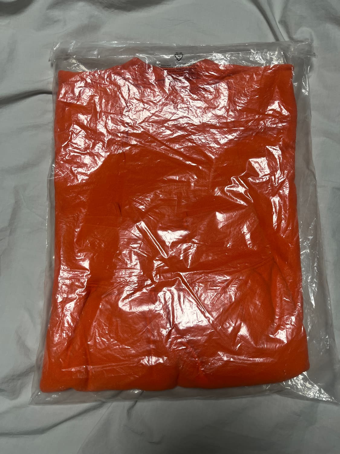 [L] 에리즈 스웻셔츠 오렌지 맨투맨 미개봉 상품이미지5