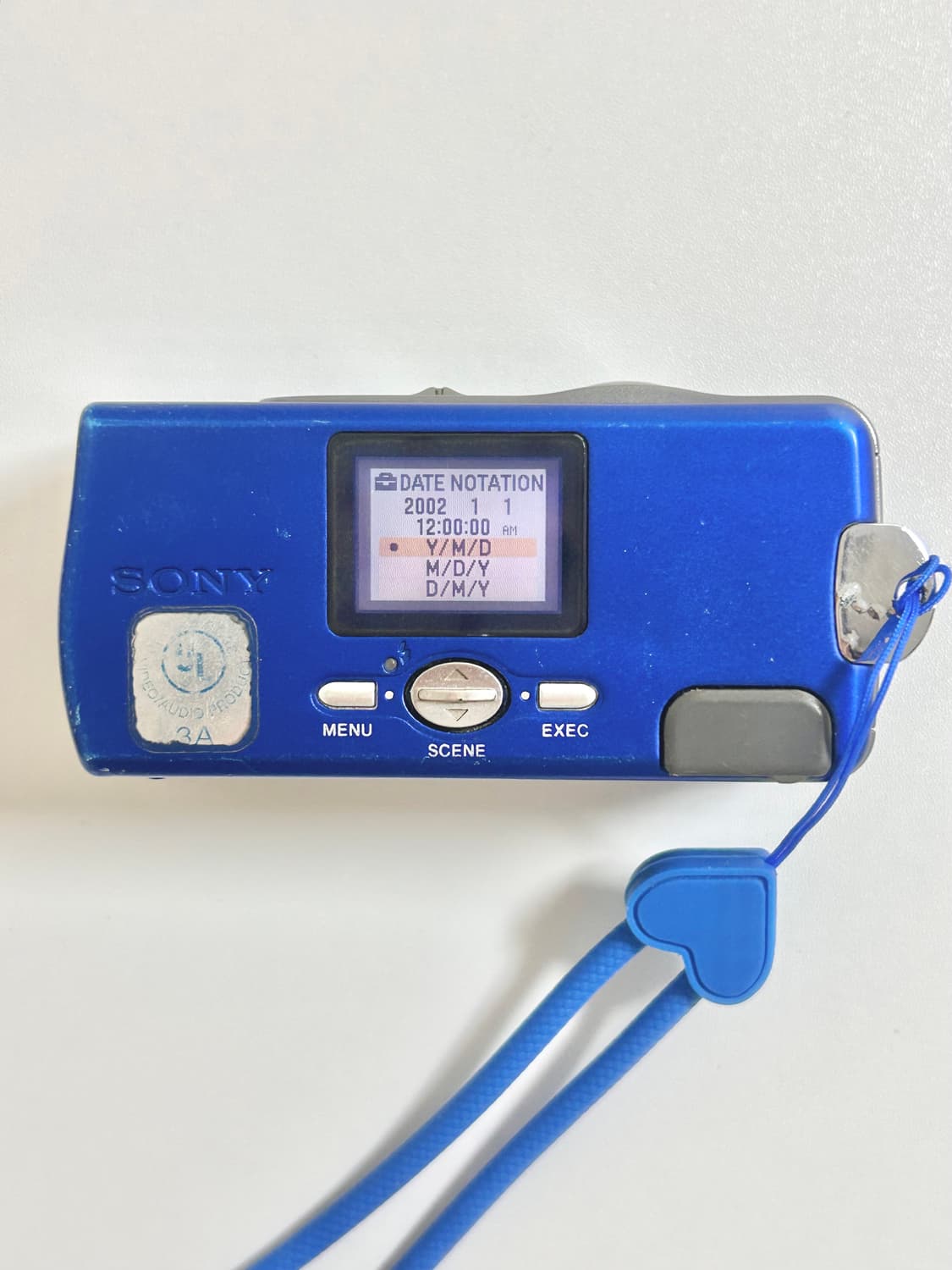 [작례O] sony 사이버샷U dsc-u20 빈티지디카 풀셋 상품이미지4