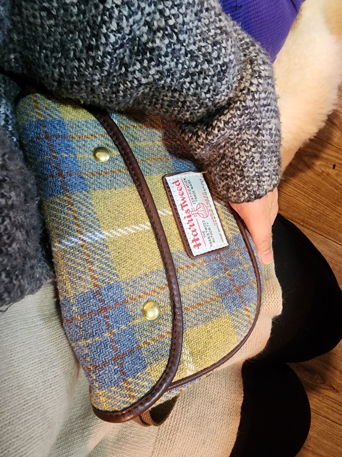 harris tweed 미니 크로스백 상품이미지8